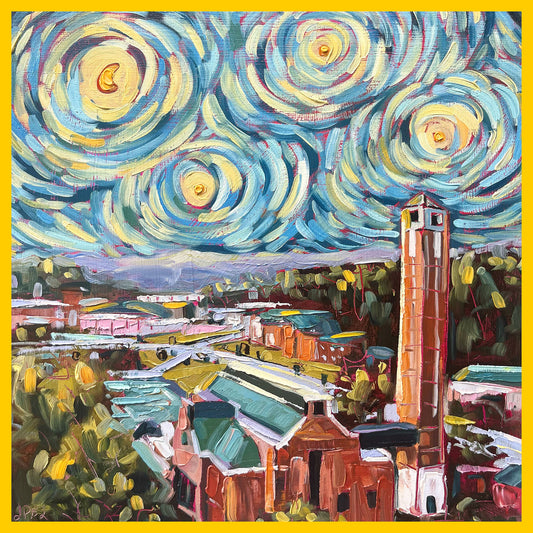 Appalachian State Starry Night