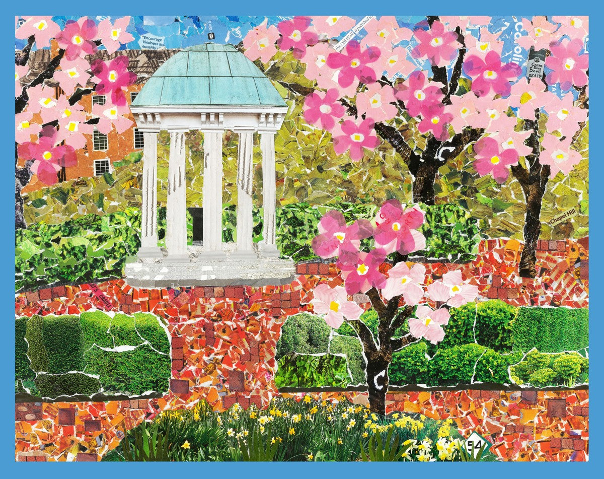 The Old Well Chapel Hill Jigsaw Puzzle
